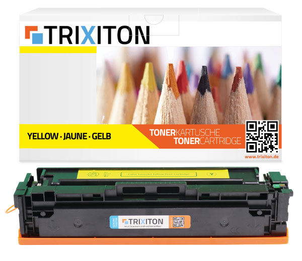 Trixiton Kompatibel HP 410A CF412A Yellow Toner 